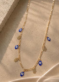 Collar Hamsas Ojos Turcos 4703